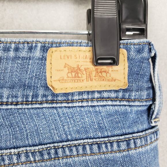 Levi's Women's Size 8 Curvy Bootcut Jeans Retro Flap Pockets Western Cowgirl - Picture 9 of 13